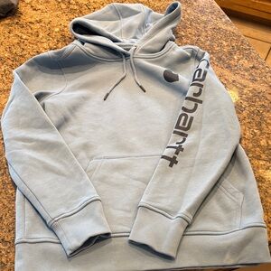 Carhartt women’s  Light Blue Hoodie